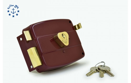 قفل حياطي تریانگل کليد معمولی